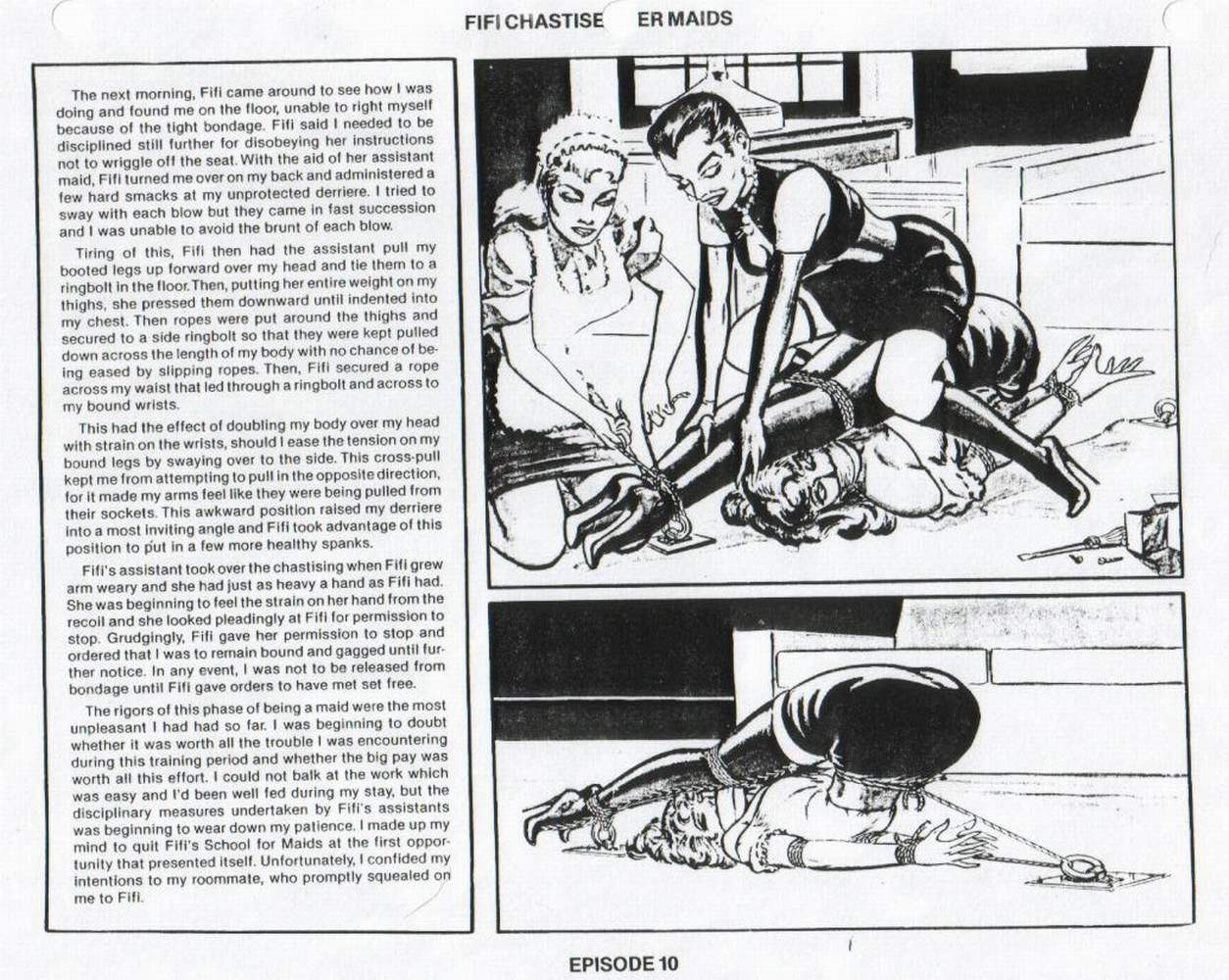 Eric Stanton - Fifi Chastises her Maids page 12 full