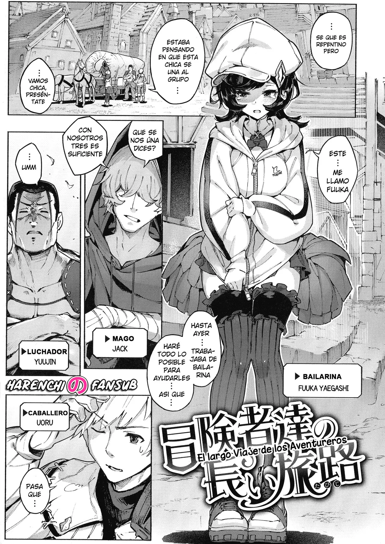 Boukensha-tachi no nagai tabiji | El Largo Viaje de los Aventureros page 1 full