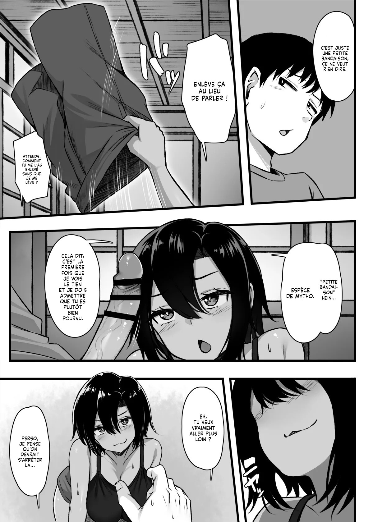 Makezu Girai na Osananajimi to H Shoubu suru Hanashi | Une Histoire sur une Amie d'Enfance Compétitive et un jeu Sexuel page 11 full