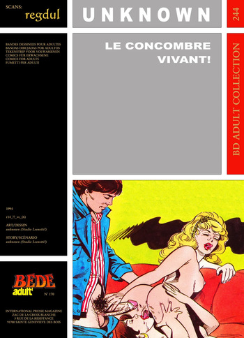 [Bédé Adult 244] Le concombre vivant ! cover