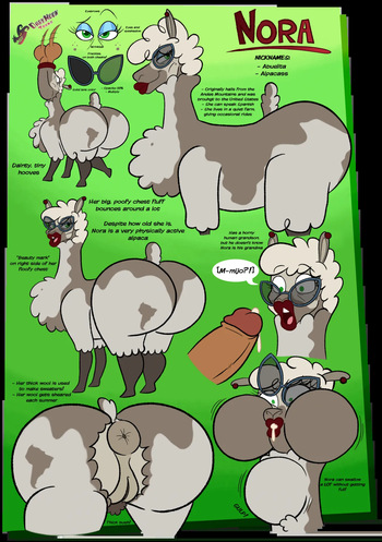 [DarkMoonToons] Nora the Gilfpaca cover