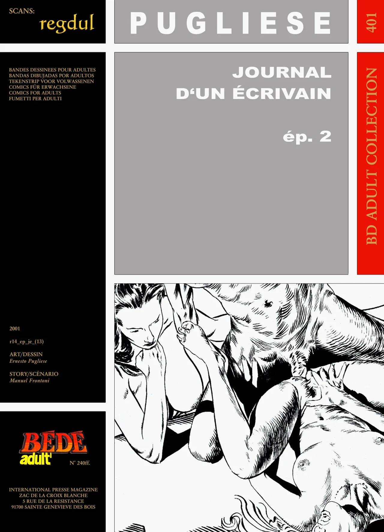 Ernesto Pugliese & Manuel Frontoni - Journal d'un écrivain #2 page 1 full
