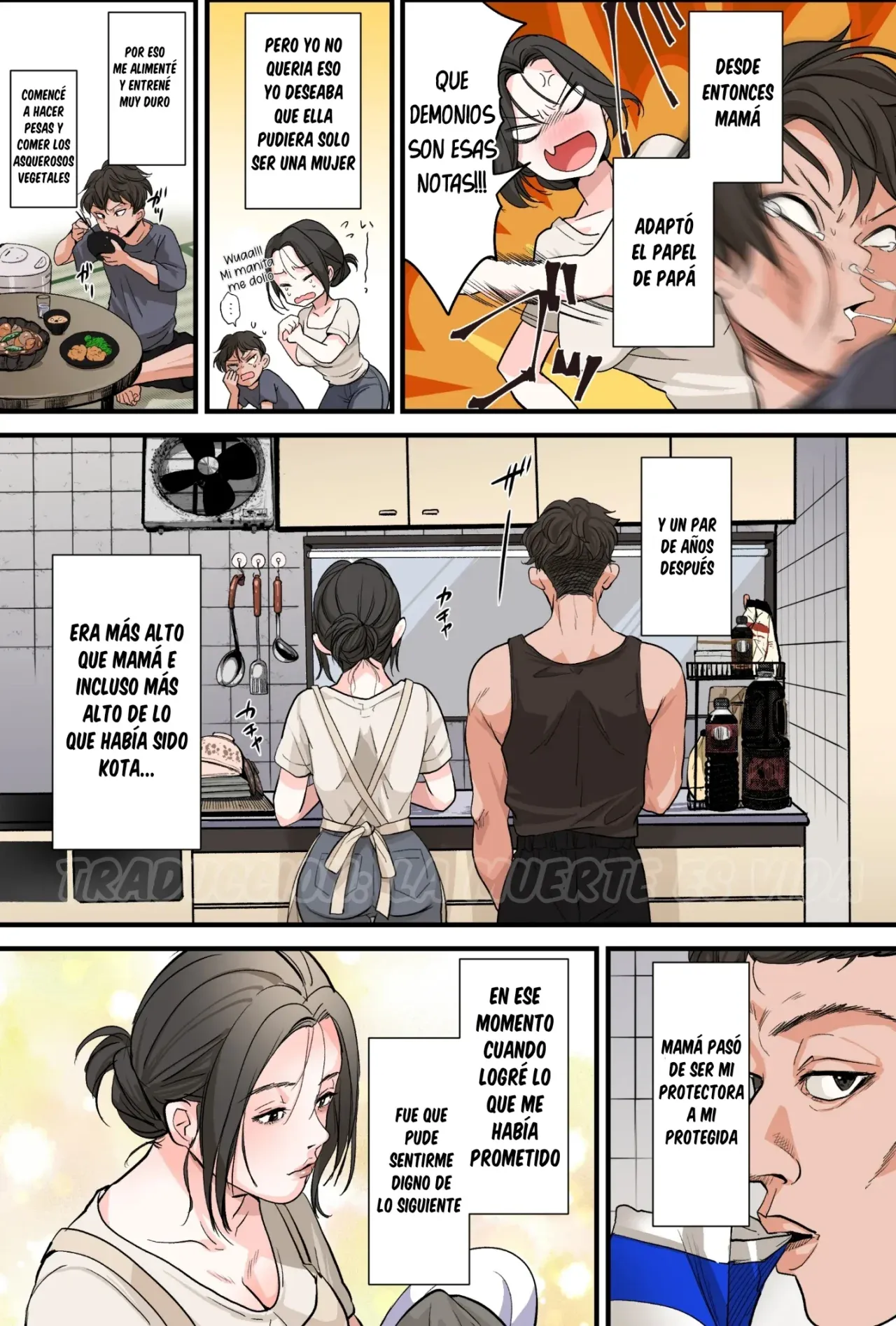 THE FIRST MOTHER FUCK｜LA PRIMERA VEZ QUE ME COGÍ A MAMÁ page 9 full