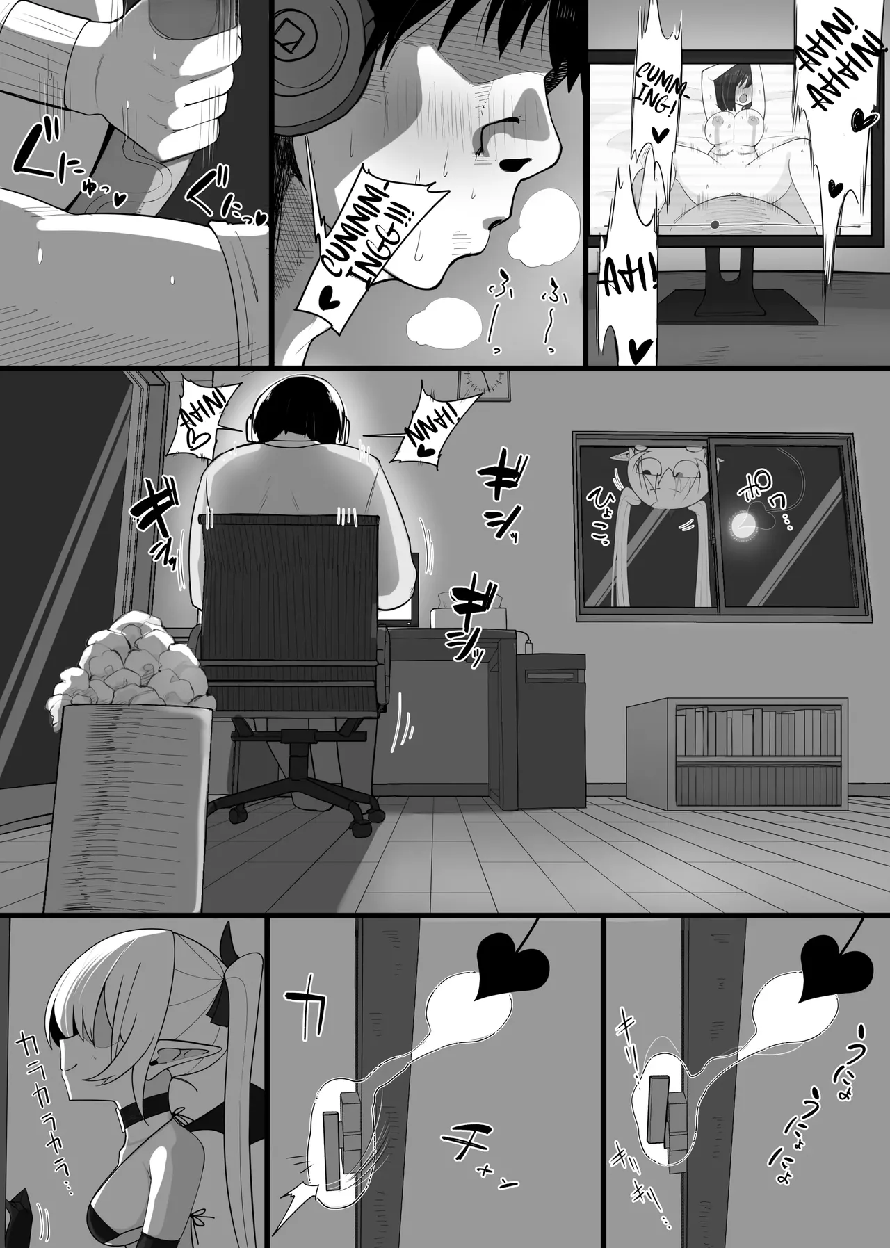 Atashi no Ejiki ni Narinasai! | You shall be the succubus's prey! page 4 full