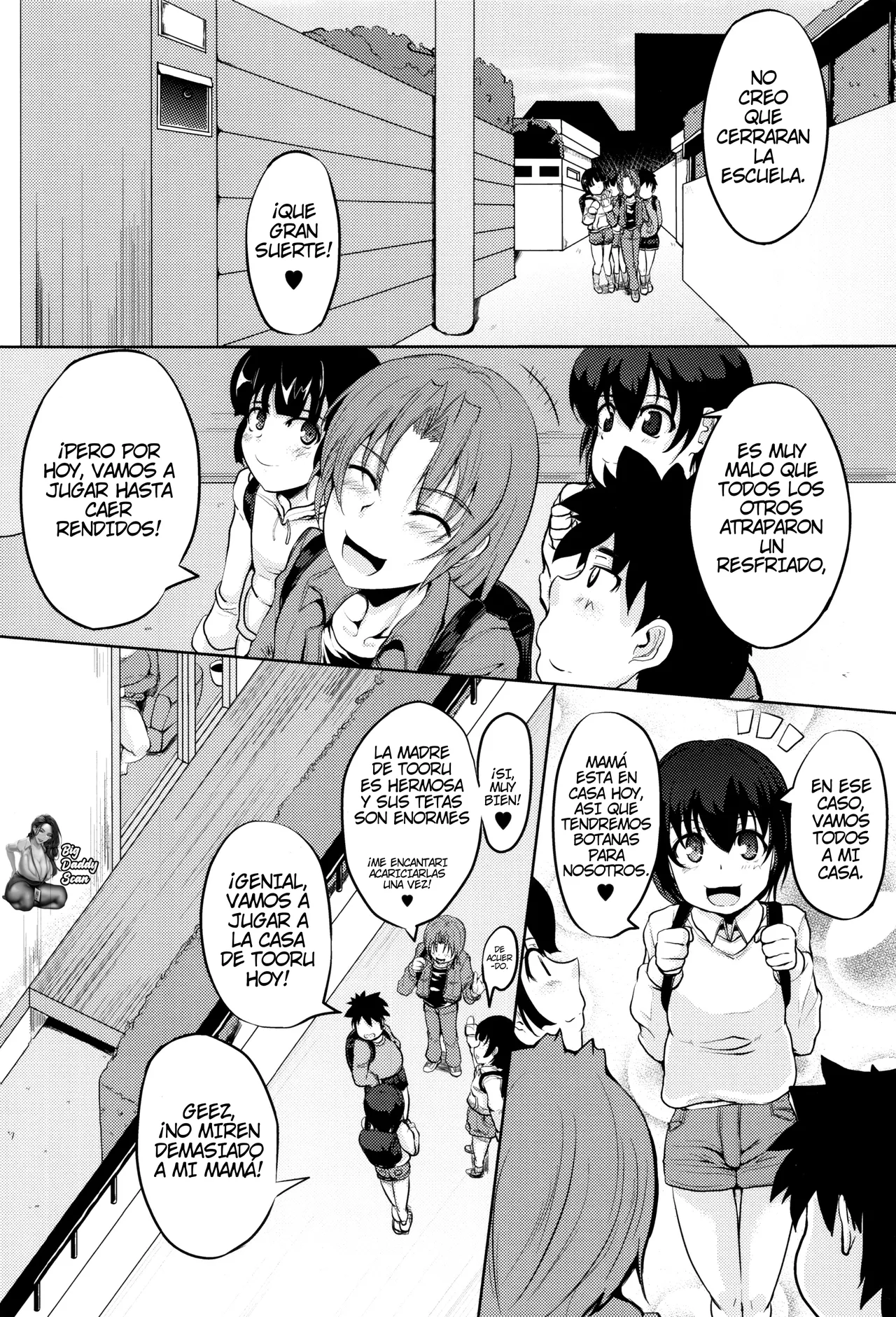 Kanbotsu Chikubi Mama no Himegoto | El Secreto De Los Pezones Invertidos De Mamá page 6 full