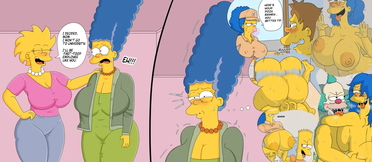 Marge & Lisa's Adventures in Fast Food page 11 full