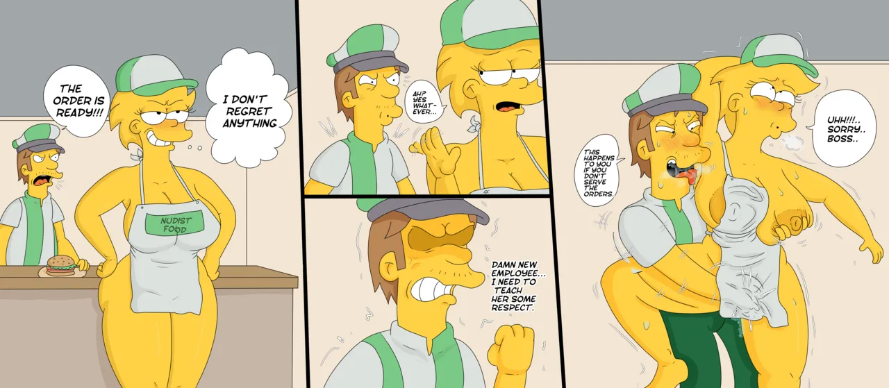 Marge & Lisa's Adventures in Fast Food page 12 full