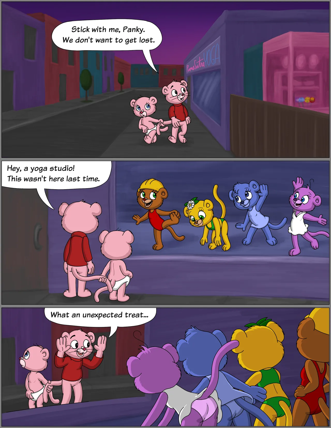 Pinky & Panky in: "Fair Play" page 2 full