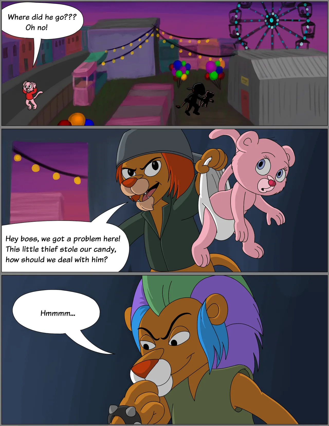 Pinky & Panky in: "Fair Play" page 5 full