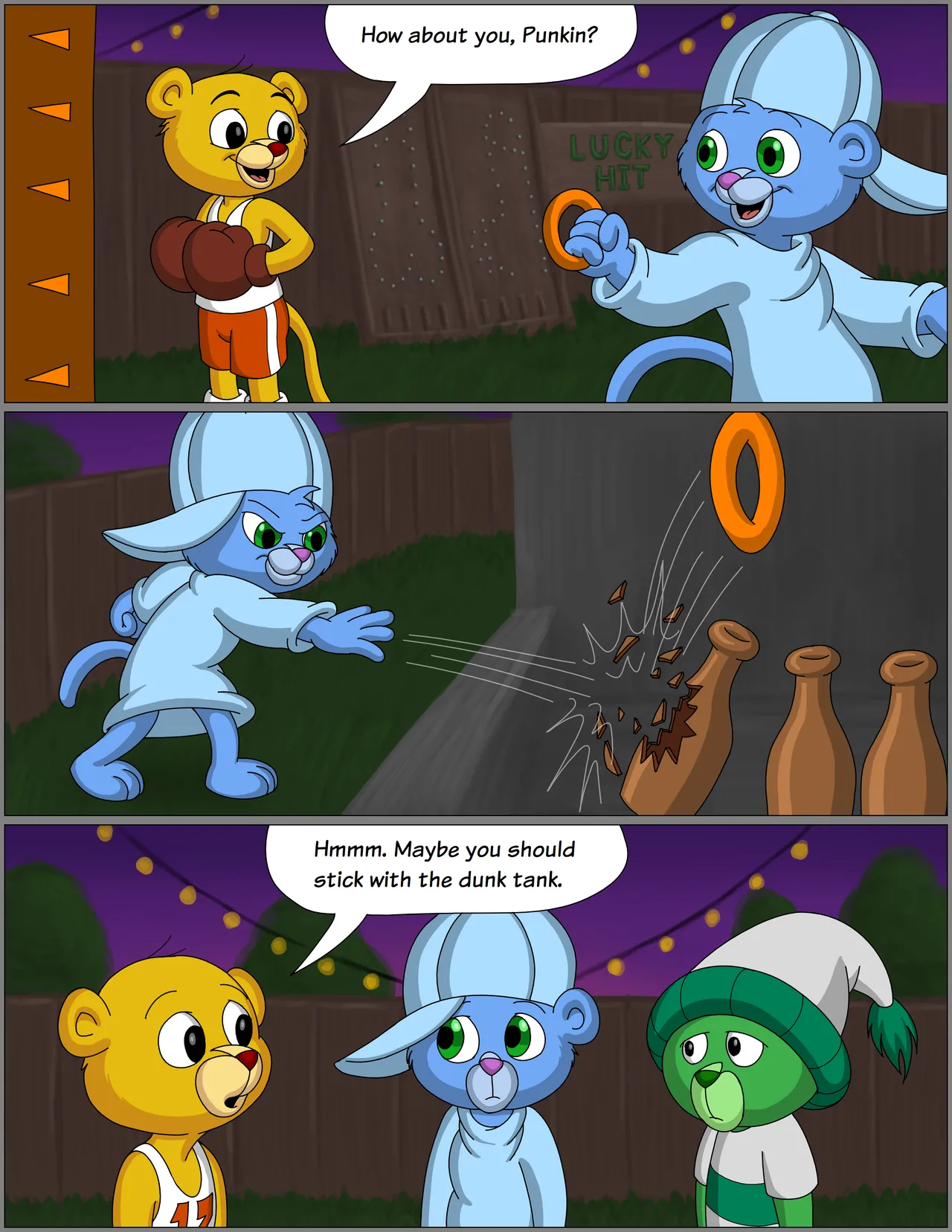 Pinky & Panky in: "Fair Play" page 7 full