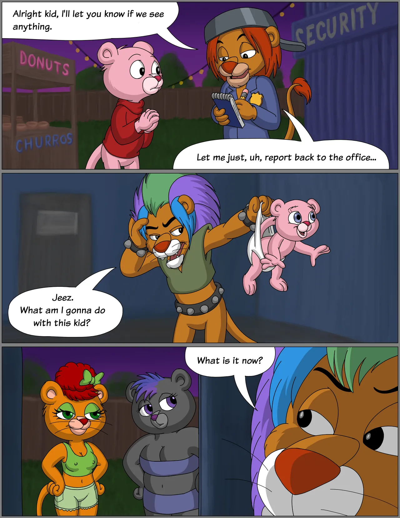 Pinky & Panky in: "Fair Play" page 8 full
