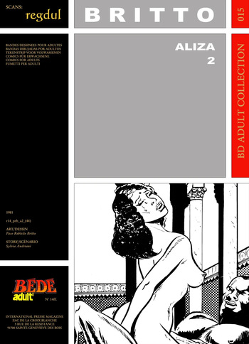 [Bédé Adult 15] Paco Robledo Britto & Sylvia Andréani - Aliza #2 cover