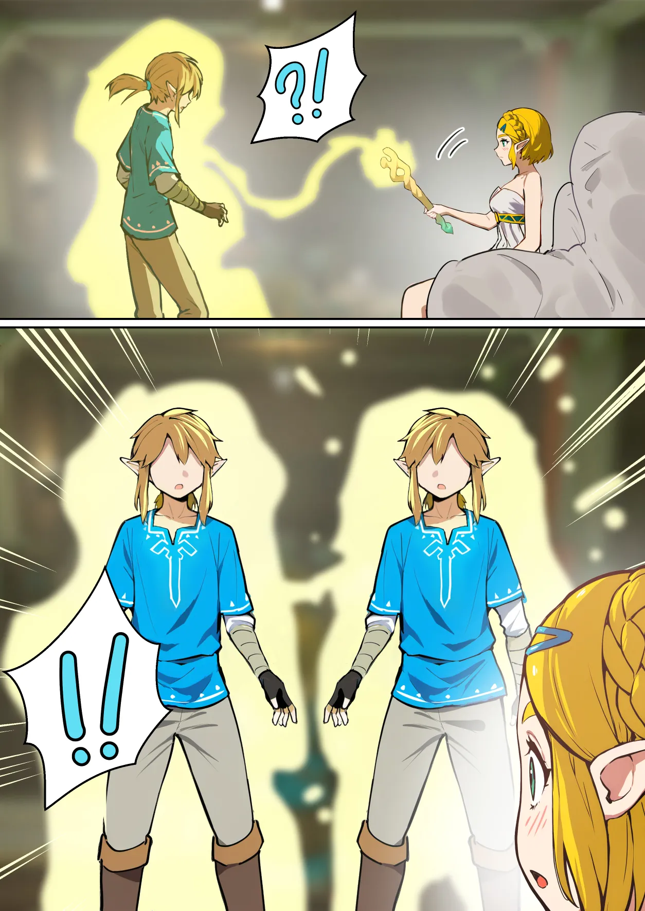 When Zelda gained the "Borrowed Wisdom" copy ability... page 3 full