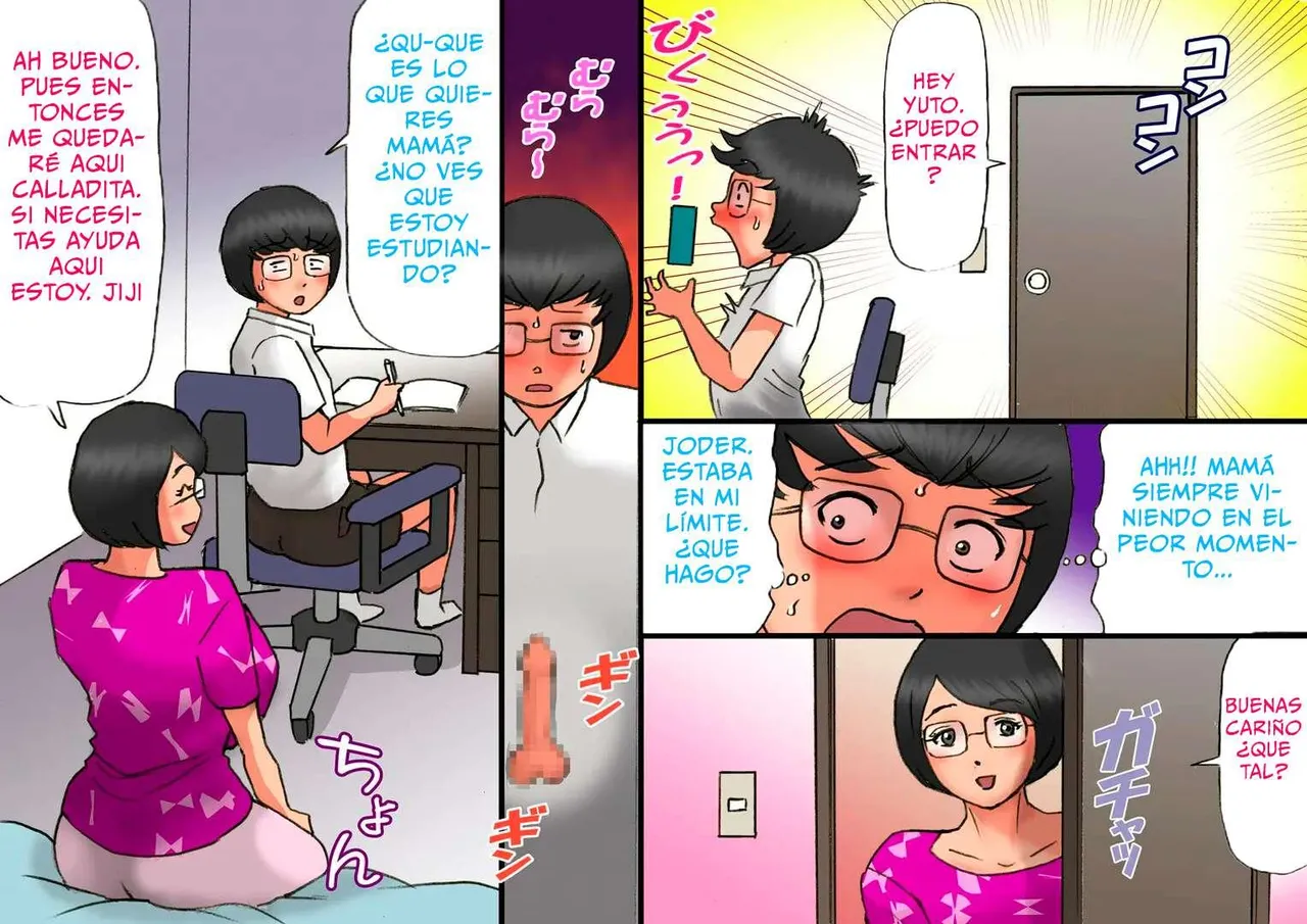 Ichatsuku Okaa-san to Shishunki no Boku | ¿Mamá Intenta Coquetear Conmigo？ page 9 full
