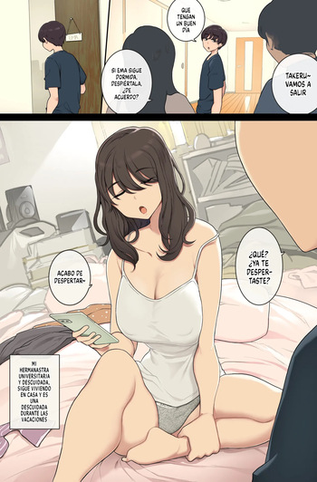 [Wakamatsu] Seikatsu mo Teiso Kannen mo Darashinai Gishi Ni Ya-ra Sete Morau | Me Voy A Coger A Mi Hermanastra, Que Es Descuidada Tanto En Su Estilo De Vida Como En Su Sentido De Castidad [Spanish] cover