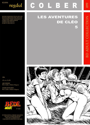 [Bédé Adult 99] W. G. Colber [= Robert Hugues] - Les aventures de Cléo #5 cover