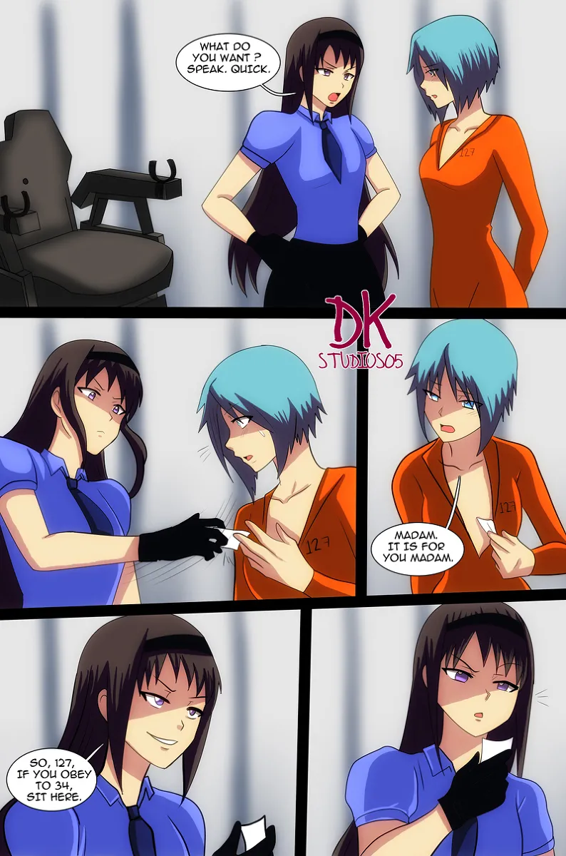 Sayaka jail Comic page 11 full