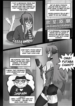 Futaba meets a foreigner