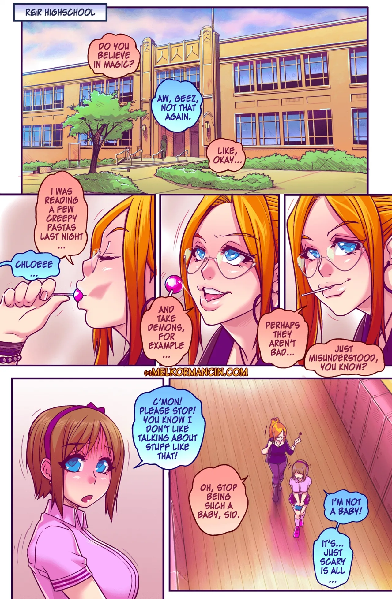 Sidney 3 - Chloe - Melkormancin page 3 full
