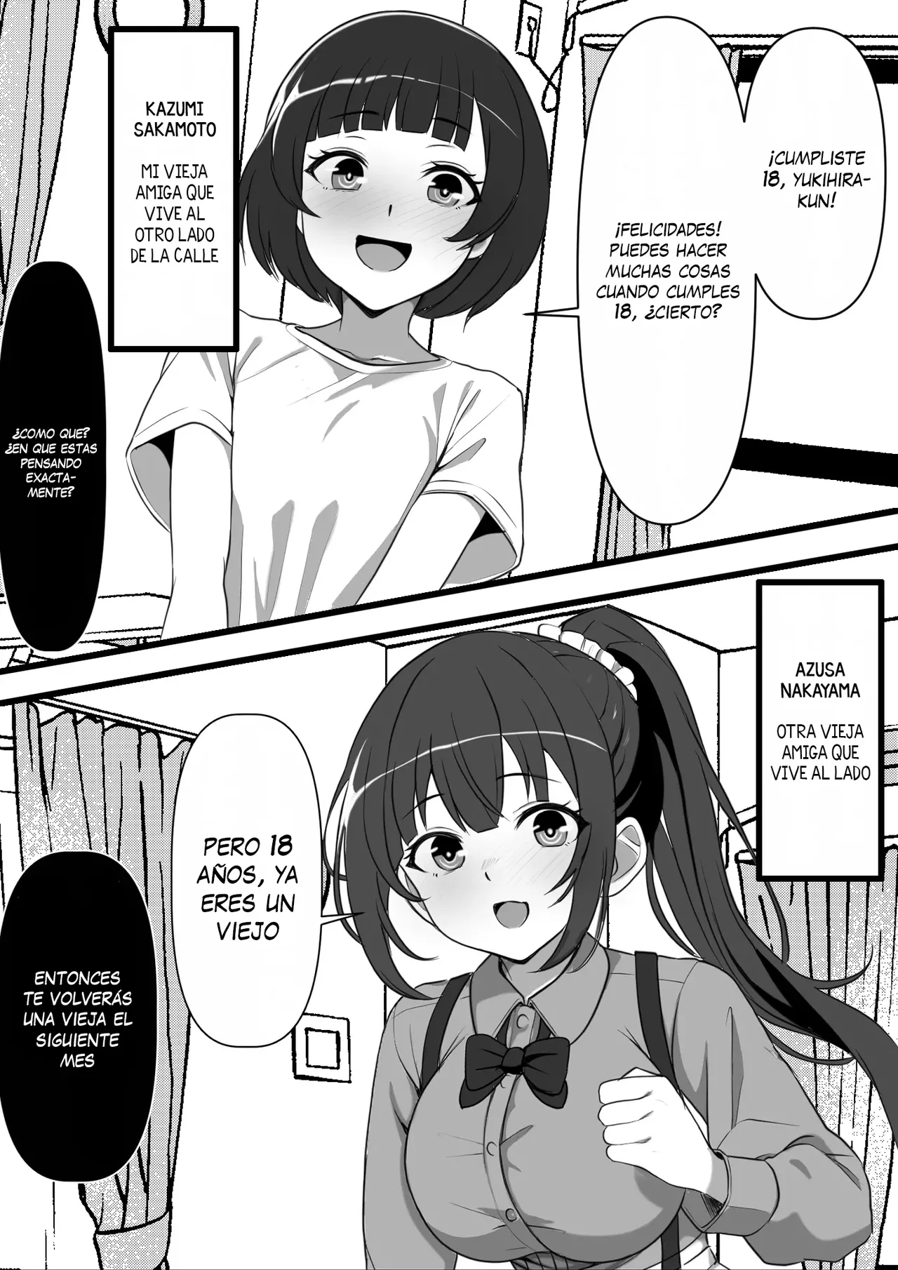 Mura ni Ikken-dake no Fuuzokuden ni Ittara Osananajimi no Hahaoyashika Inakatta no Daga｜Fui al Único Burdel de la Ciudad y la Madre de Mis Amigas Trabajaba Ahí page 5 full