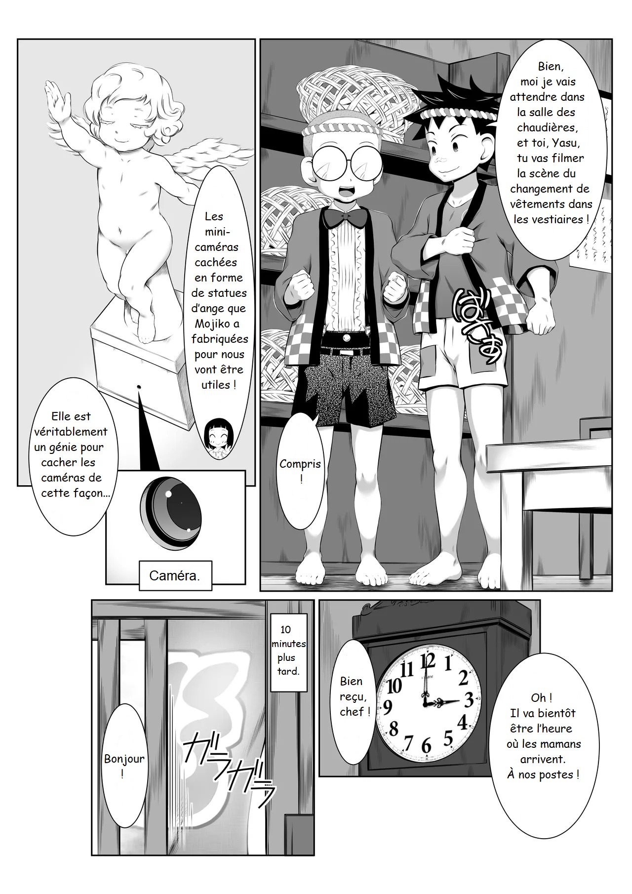Blackmailed SEX Mission in the Women's Public Bath! page 3 full