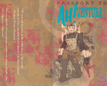 [Adam Hughes] Passport to AH!venture cover