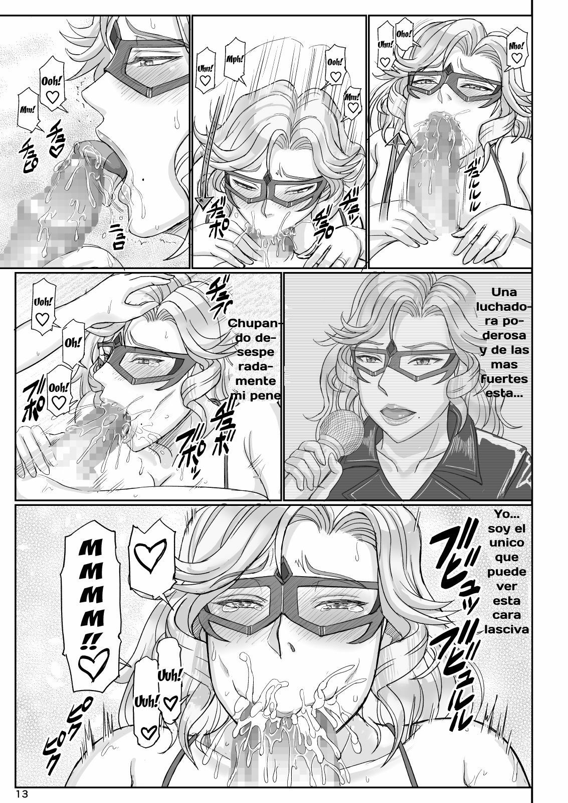 Mama wa Russian Half no Akuyaku Wrestler 2 - H Mizugi de Dokidoki Hen｜Mamá es una luchadora villana mitad rusa 2 - Edición emocionante con traje de baño H page 12 full