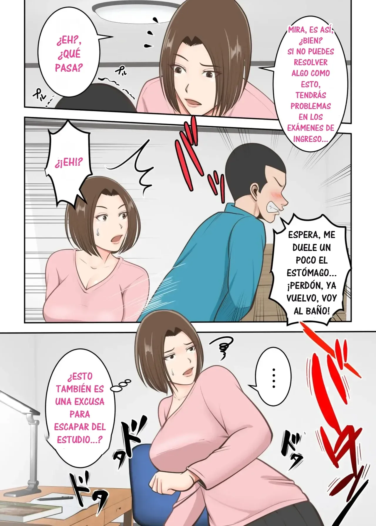 Oni no Kyouiku Mama ga Musuko to Amaama SEX Suru made｜Hasta que la Mamá Demonio de la Educación Tenga Sexo Dulce con Su Hijo page 11 full