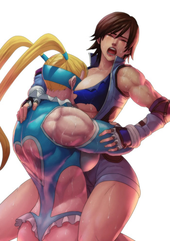 [CirenK] R. Mika & Nadeshiko vs Asuka (Street Fighter, Tekken) cover