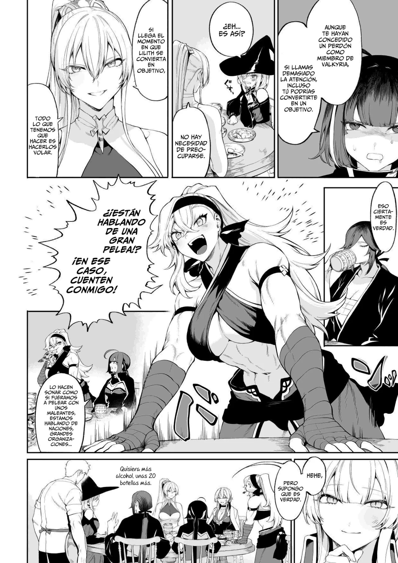 Ikusa Otome to Ikusa Goto! ~Onna Mahoutsukai Hen~ | Valquirias Guerreras! - Arco De La Bruja Hereje Lilith page 8 full