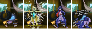 [TheBigBadWolf] Basque Comic: Krystal Fucks Up Donkey Kong Country (Star Fox Adventures x Donkey Kong) (ongoing) cover