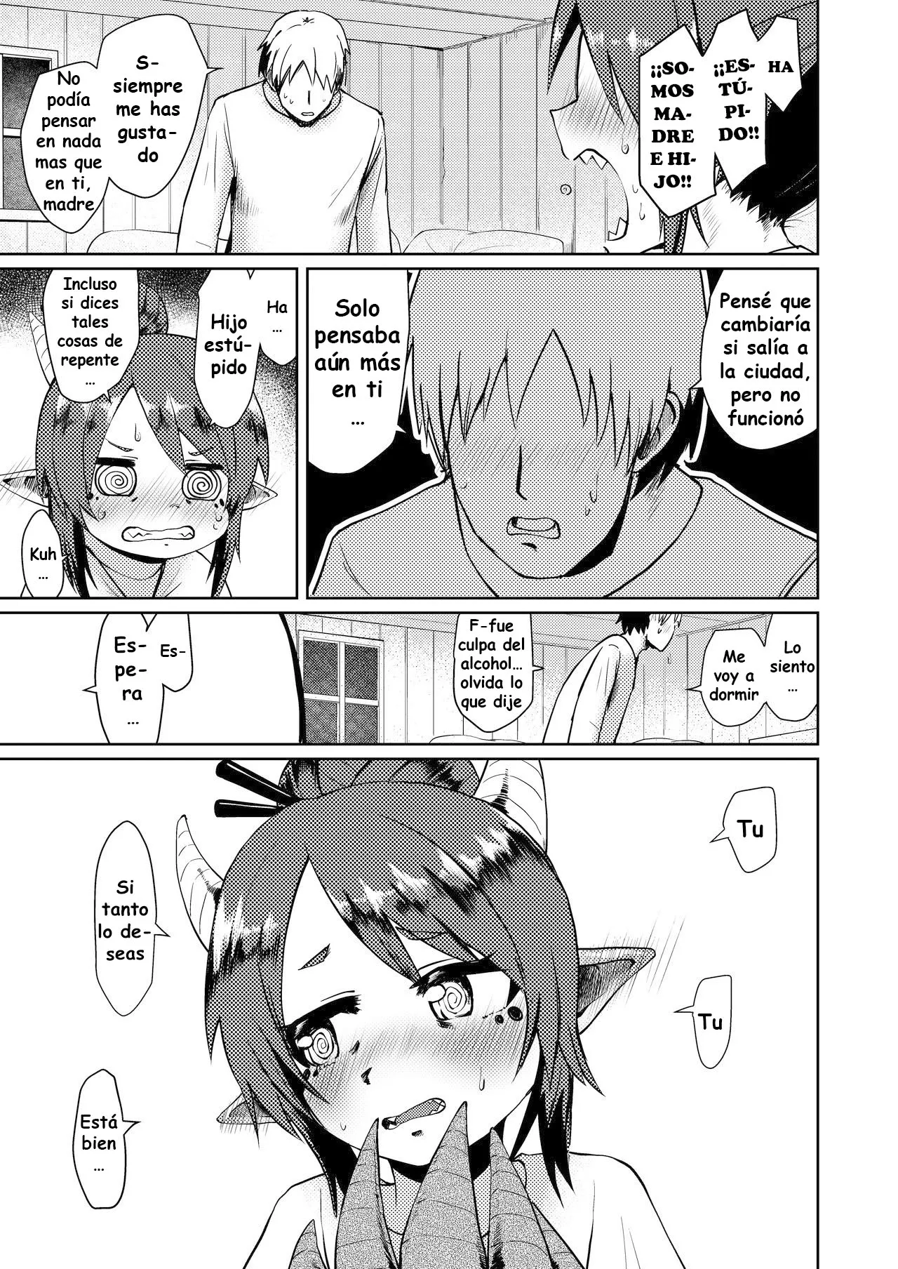Ryuujin Kaa-san ga Suki SugiteA｜Me Gusta Demasiado mi Madre Dragón page 7 full