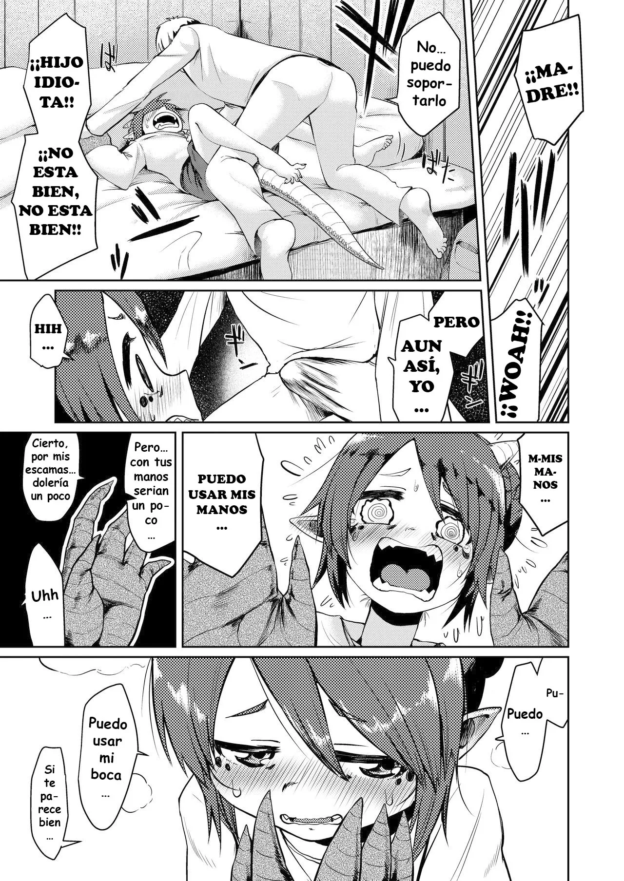 Ryuujin Kaa-san ga Suki SugiteA｜Me Gusta Demasiado mi Madre Dragón page 9 full
