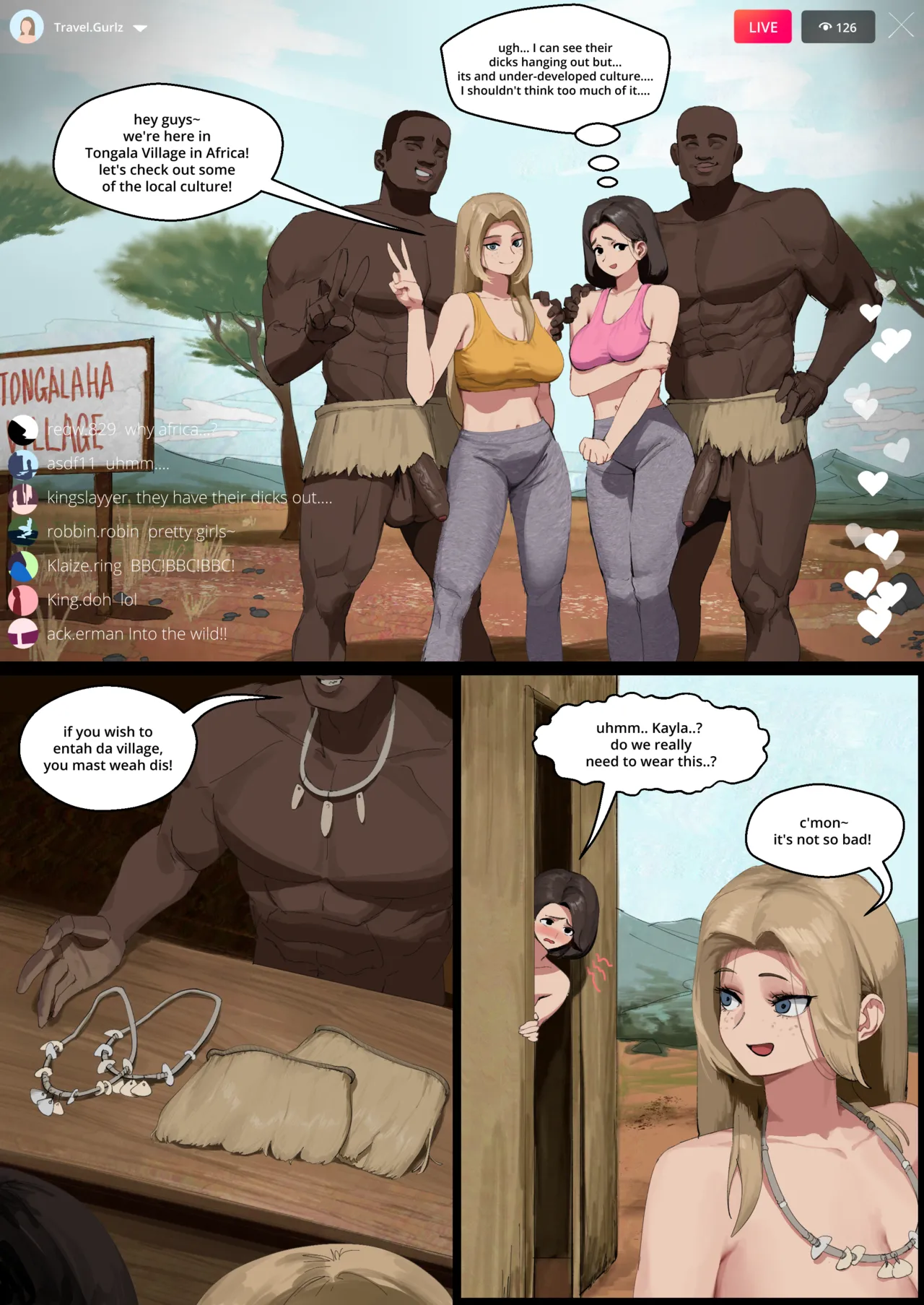 TravelGurlz remake - Africa page 1 full