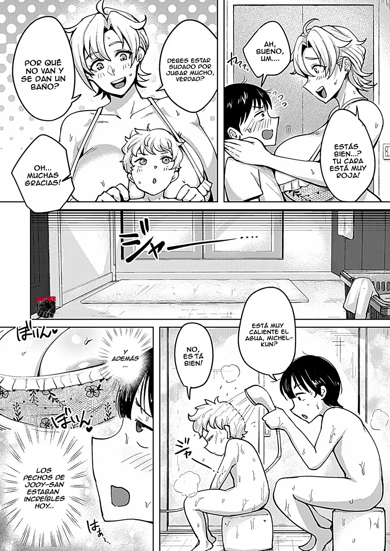 Kinpatsu Kyonyuu Hitozuma Jody-san no EchiEchi Skinship |Mi relación sexual con Jody, una rubia tetona casada page 4 full