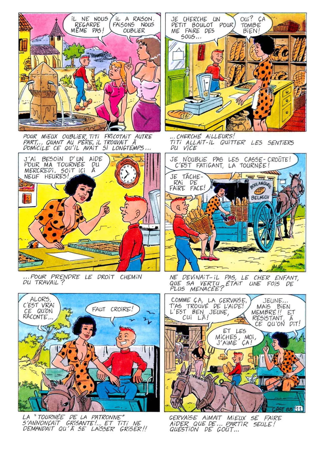 Gast  & Manuel Lizay  - Les aventures de Titi Fricoteur #1 page 12 full