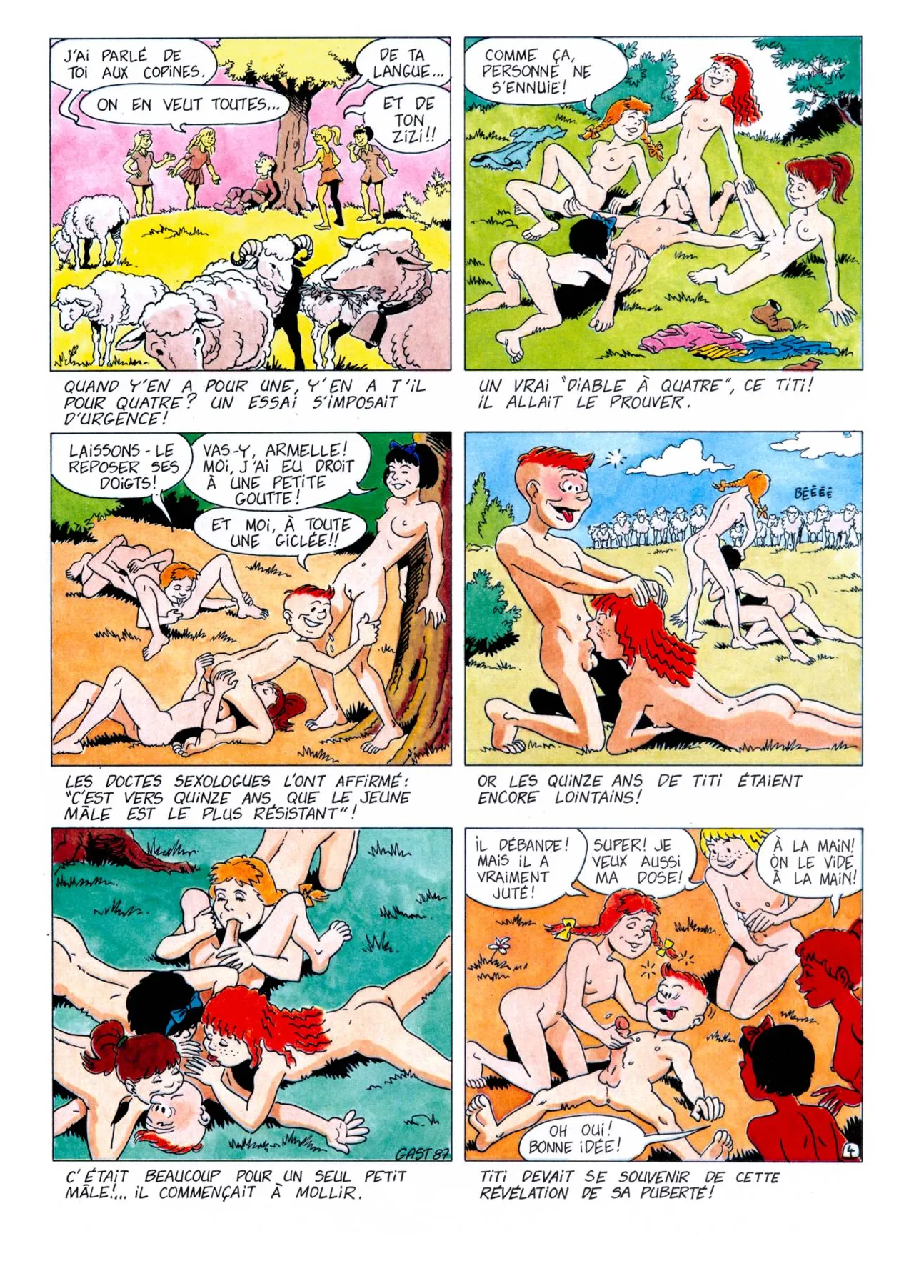 Gast  & Manuel Lizay  - Les aventures de Titi Fricoteur #1 page 5 full