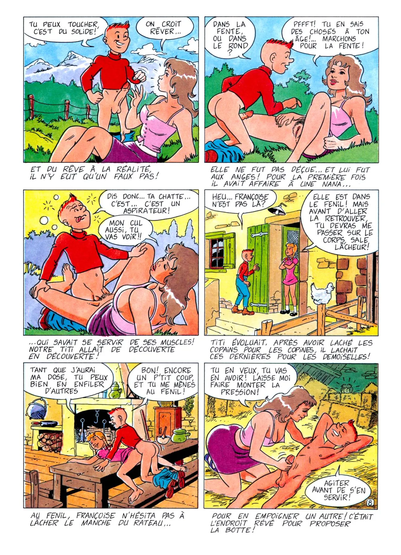 Gast  & Manuel Lizay  - Les aventures de Titi Fricoteur #1 page 9 full