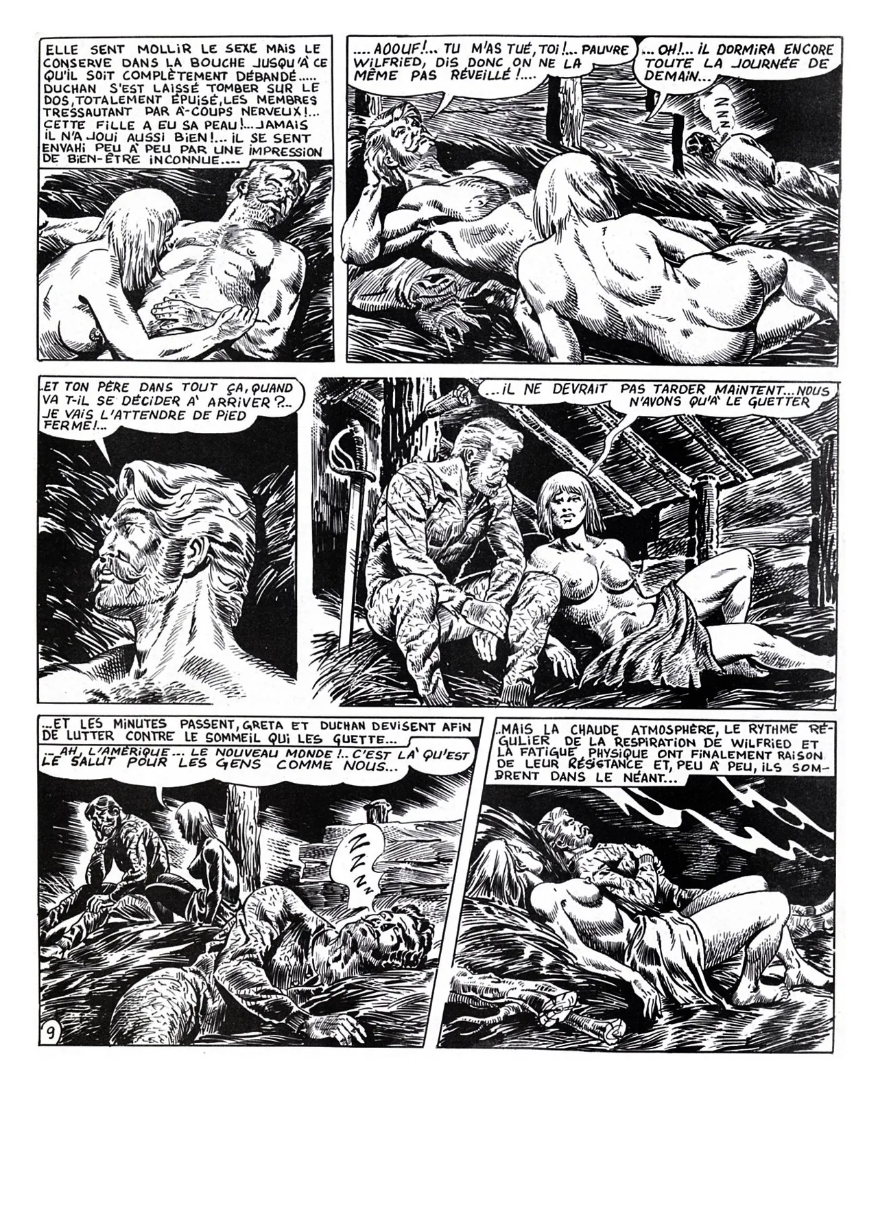 Bob Leguay & Patrick Morin - Les aventures de Duke White #1 : Vers le nouveau monde page 10 full