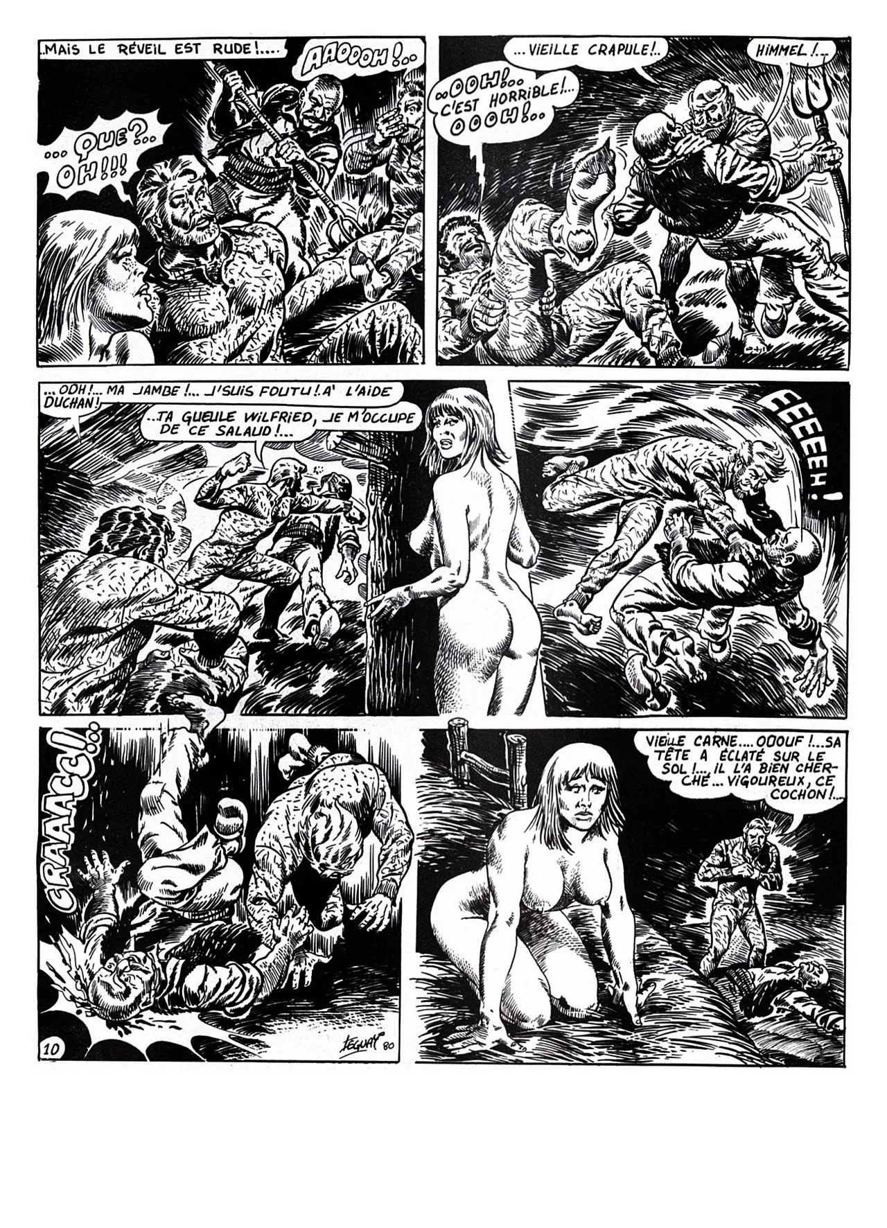 Bob Leguay & Patrick Morin - Les aventures de Duke White #1 : Vers le nouveau monde page 11 full