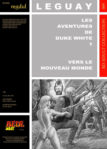 [Bédé Adult 9] Bob Leguay & Patrick Morin - Les aventures de Duke White #1 : Vers le nouveau monde cover