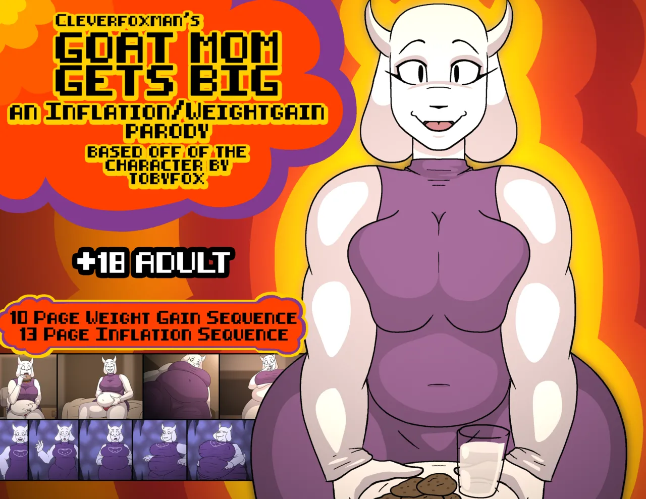 CleverFoxMan - Goat Mom Gets Big page 1 full