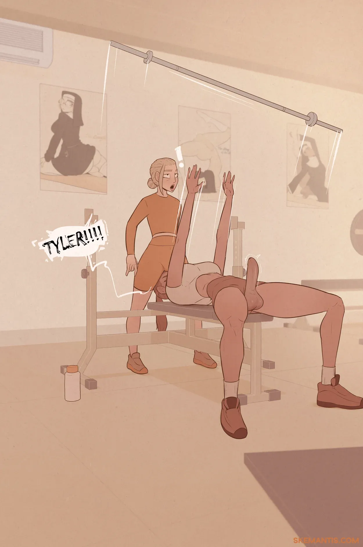 skemantis - Tyler at the gym page 12 full