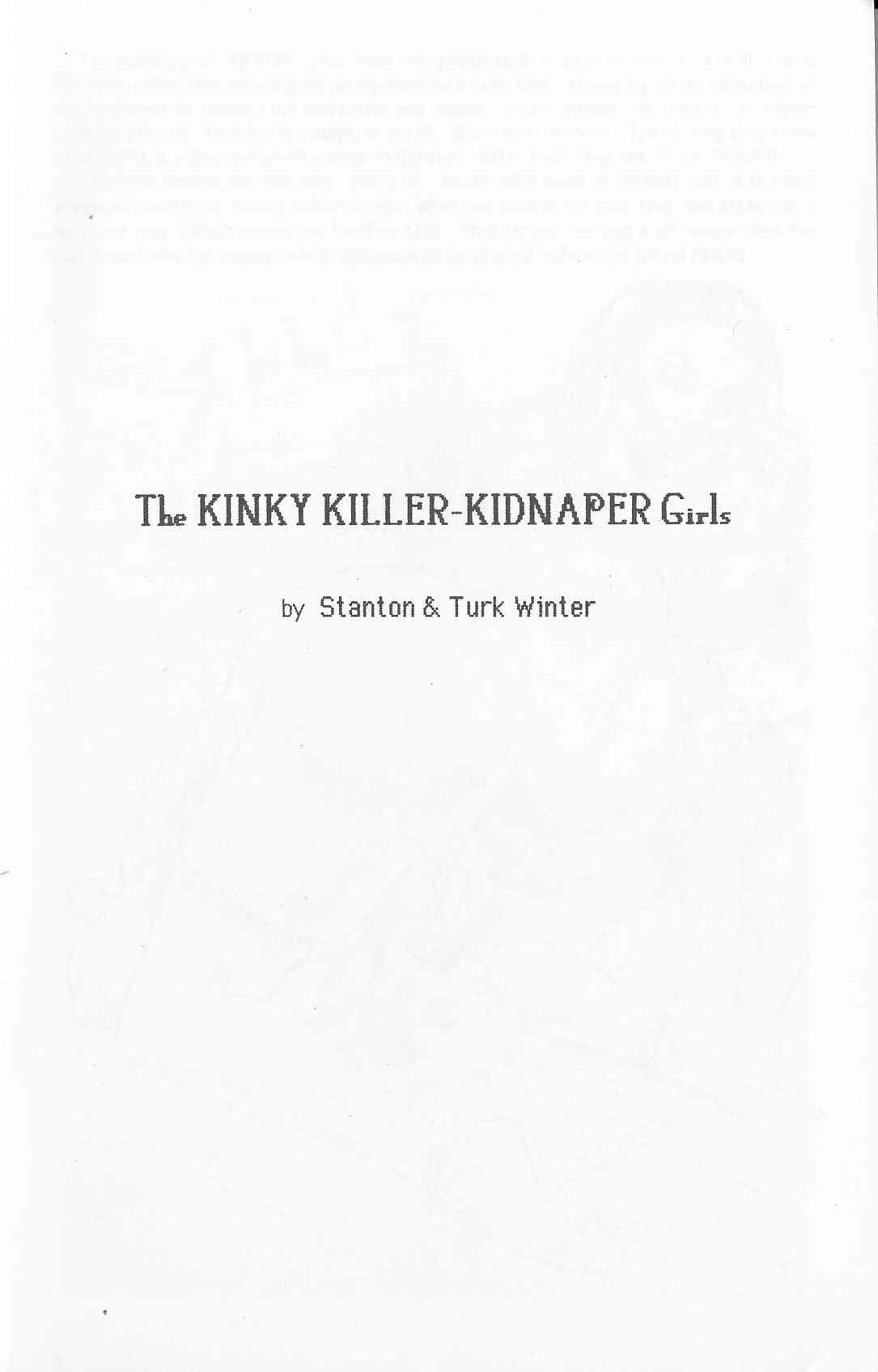 Stantoons #034 : The Kinky KIller Kidnapper Girls & Horror in San Guana - Eric Stanton & Fred Winter page 2 full