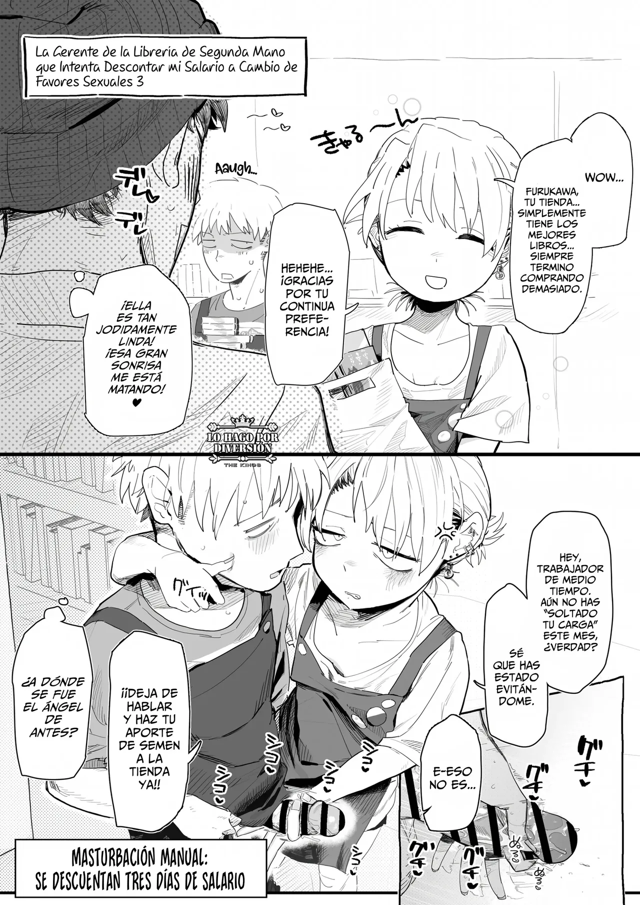 Tenchou ga Ecchi na Koto to Hikikae ni Kyuryou o Kezuri ni Kuru!! | ¡¡¡Mi Gerente Descuenta mi Salario a Cambio de Favores Sexuales!!! page 12 full
