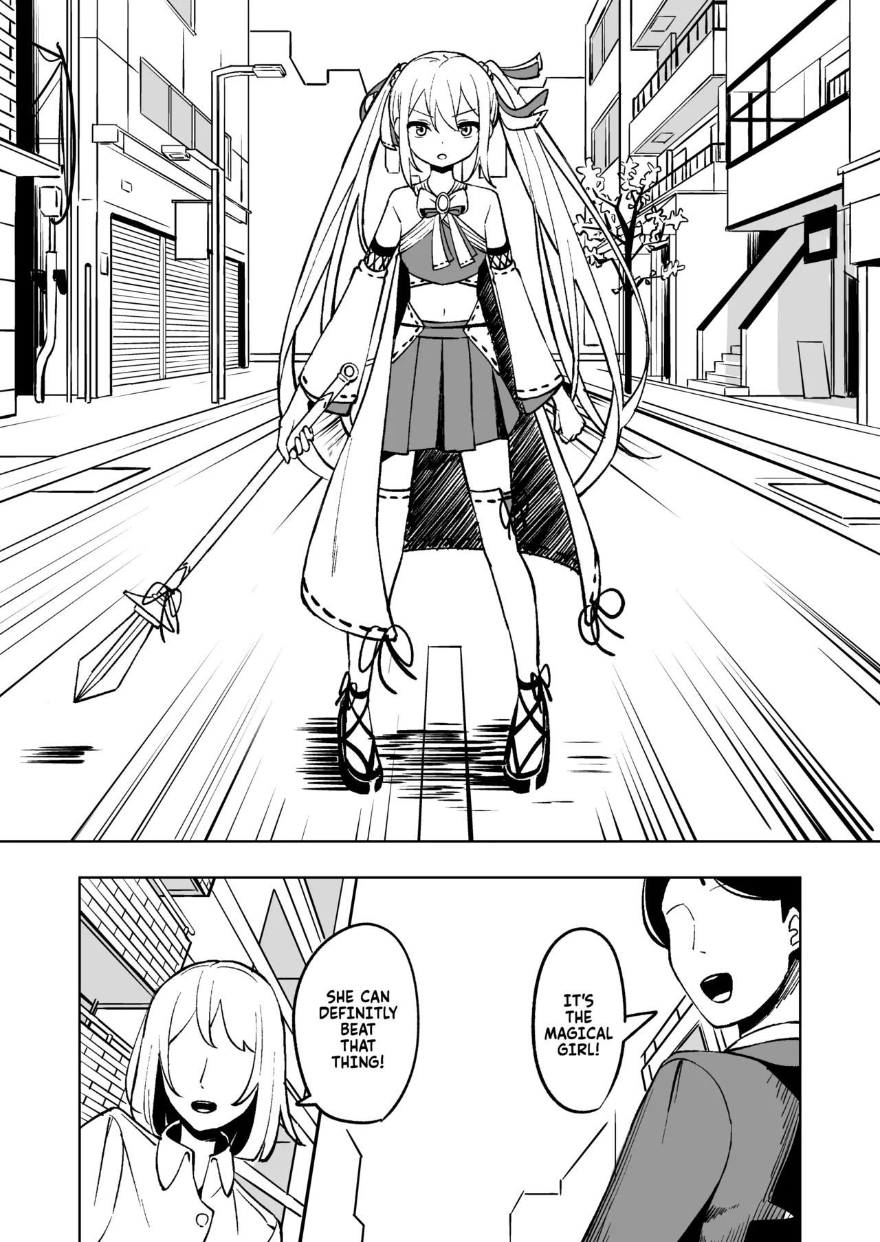 Mahou Shoujo Futanari Haiboku | Magical Girl Futanari Defeat page 8 full