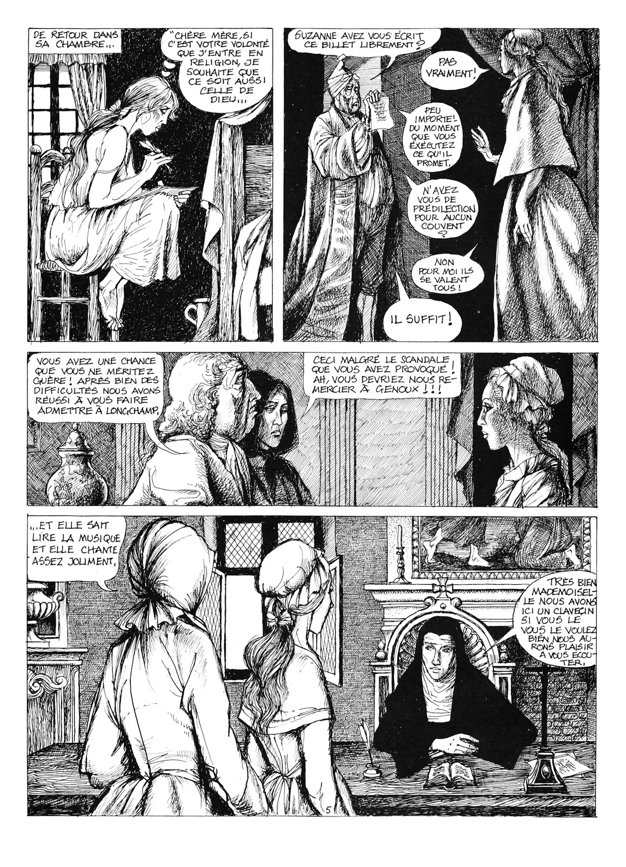 Georges Pichard & Denis Diderot - La religieuse page 6 full