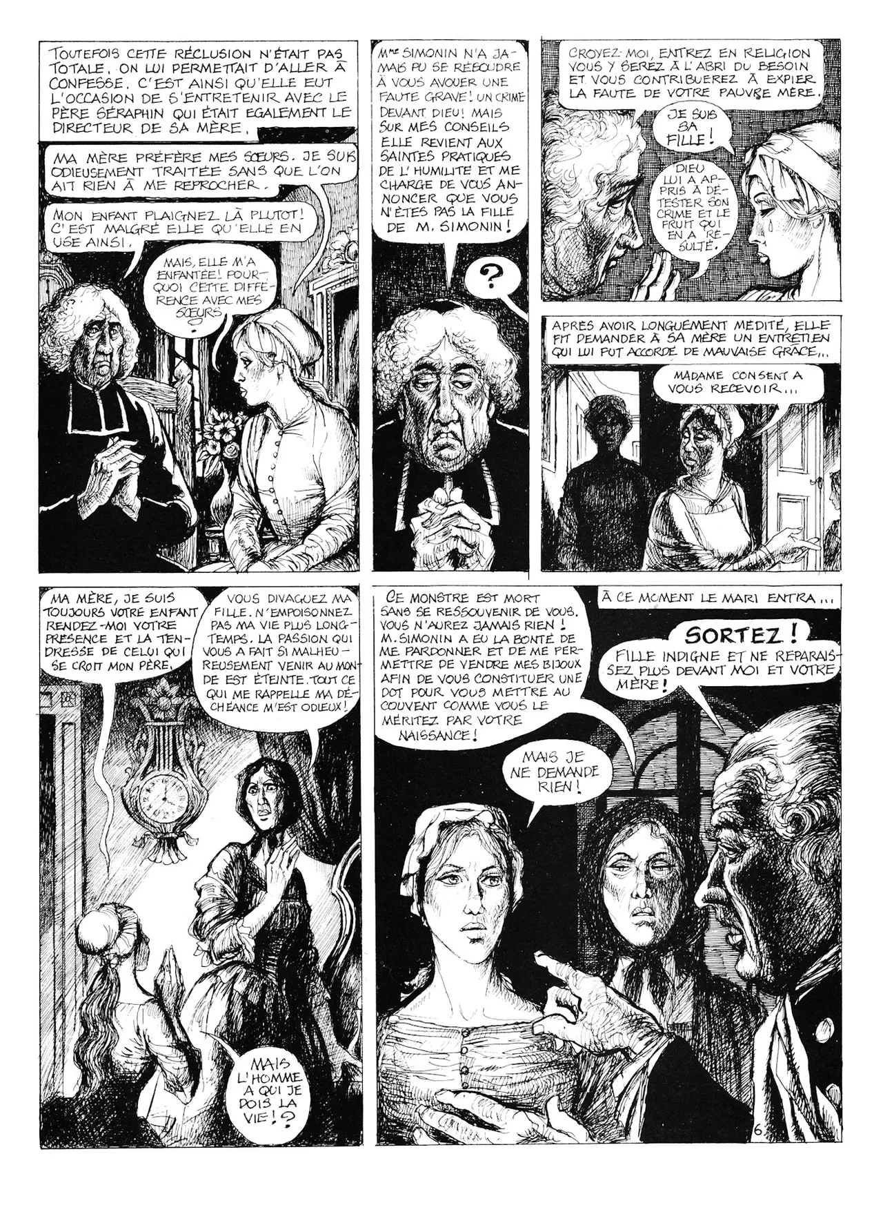 Georges Pichard & Denis Diderot - La religieuse page 7 full