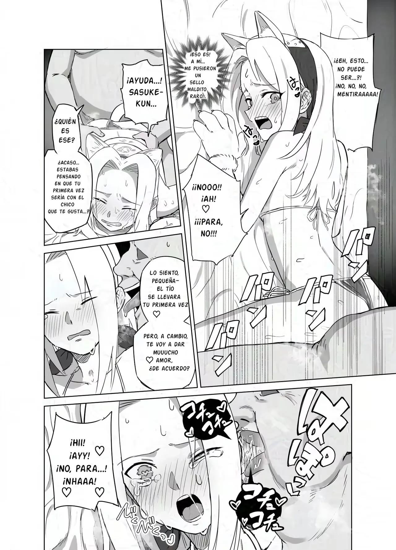 Maldición lasciva y Sakura Haruno page 2 full