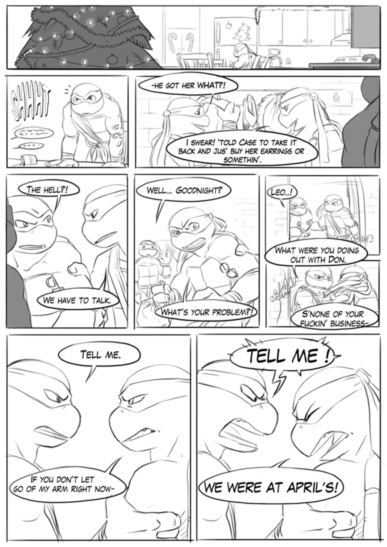 Merry Fuckin’ Christmas page 11 full